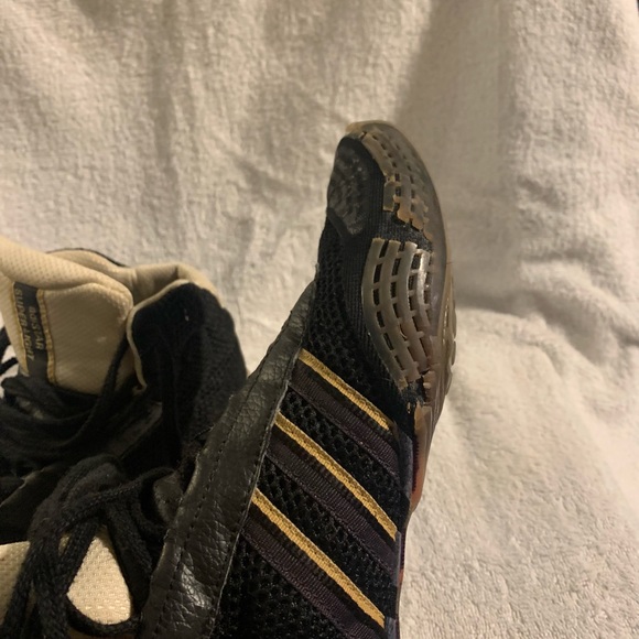OG Adidas John Smith Adistar wrestling shoes. Size 8 - Picture 6 of 10